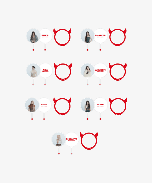 BABYMONSTER - SEE YOU THERE OFFICIAL MD HORN MINI IMAGE PICKET - COKODIVE