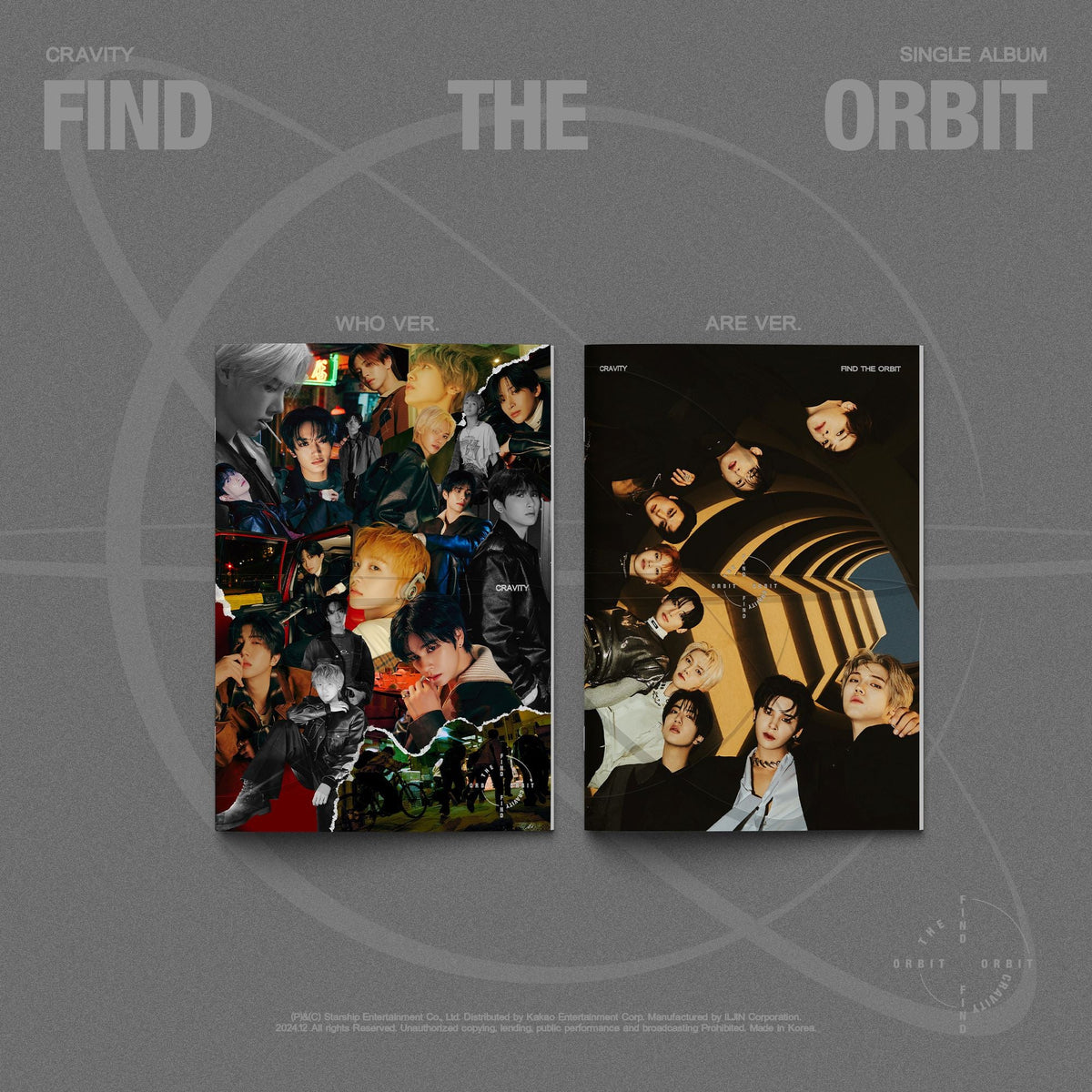 CRAVITY - FIND THE ORBIT SINGLE ALBUM STANDARD SET