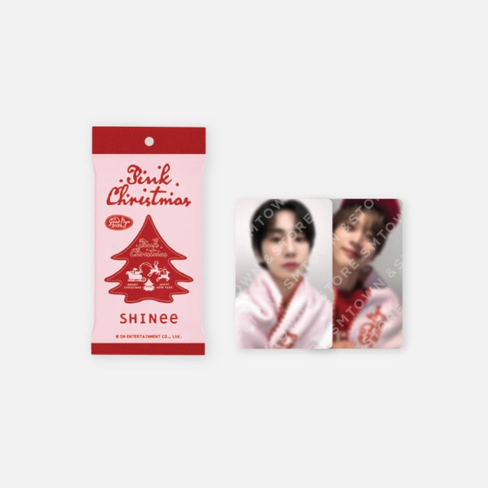 SHINEE - 2024 PINK CHRISTMAS PHOTO CARD RANDOM PACK - COKODIVE