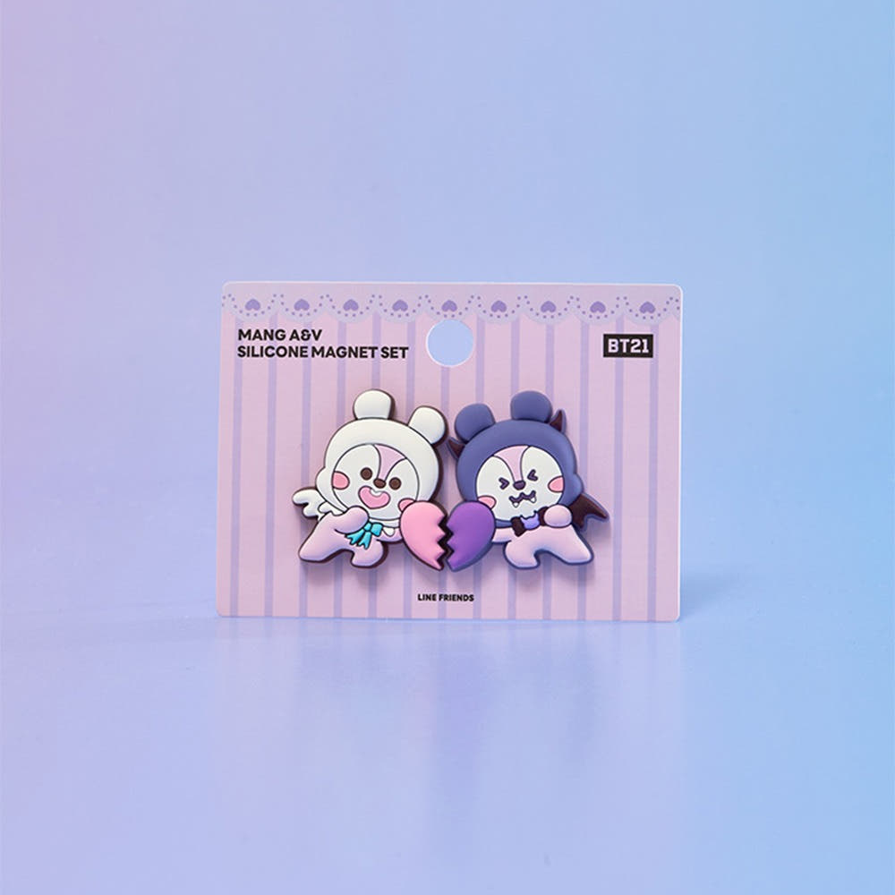 BT21 - ANGEL & VILLAIN SILICONE MAGNET SET