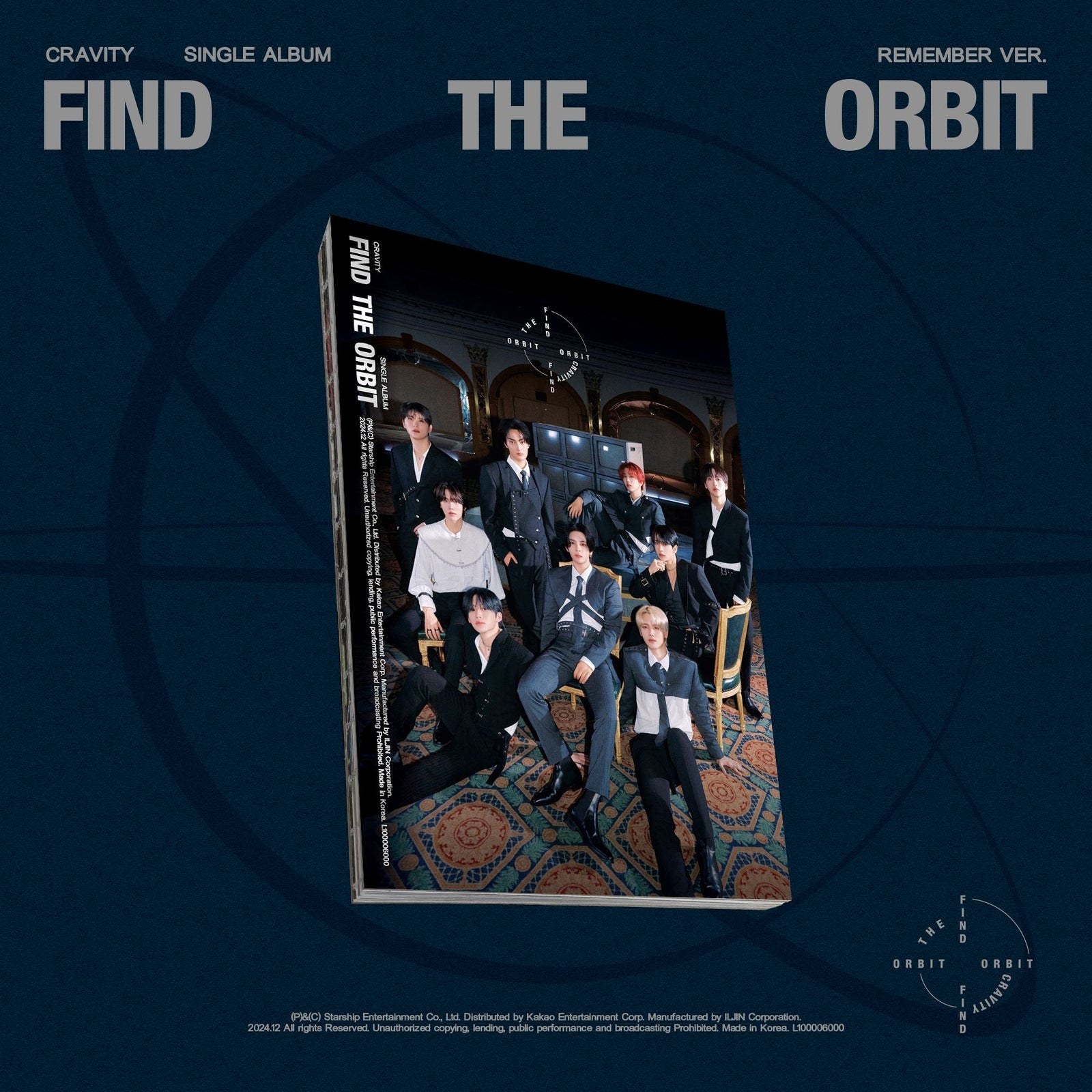 CRAVITY - FIND THE ORBIT SINGLE ALBUM SPECIAL REMEMBER VER