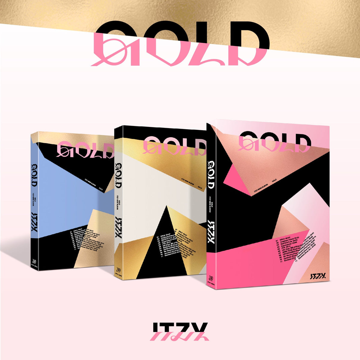 ITZY - GOLD 2ND ALBUM STANDARD SET - COKODIVE