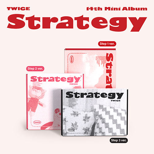 TWICE - STRATEGY 14TH MINI ALBUM JYP SHOP LUCKY DRAW EVENT STANDARD RANDOM - COKODIVE