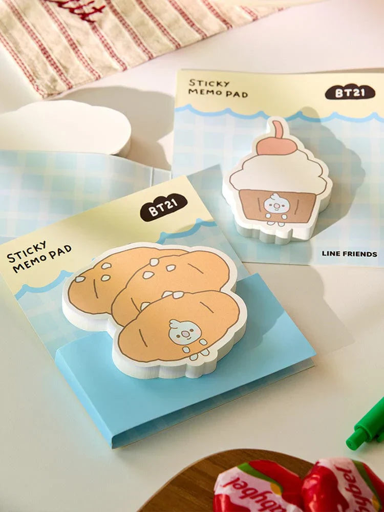 BT21 - BABY BAKERY SHOP MD STICKY MEMO NOTEPADS