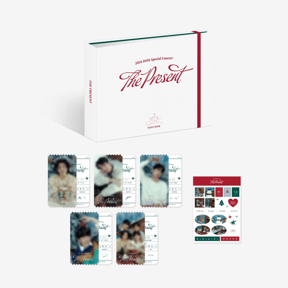 DAY6 - THE PRESENT 2024 SPECIAL CONCERT OFFICIAL MD TICKET BOOK SET - COKODIVE