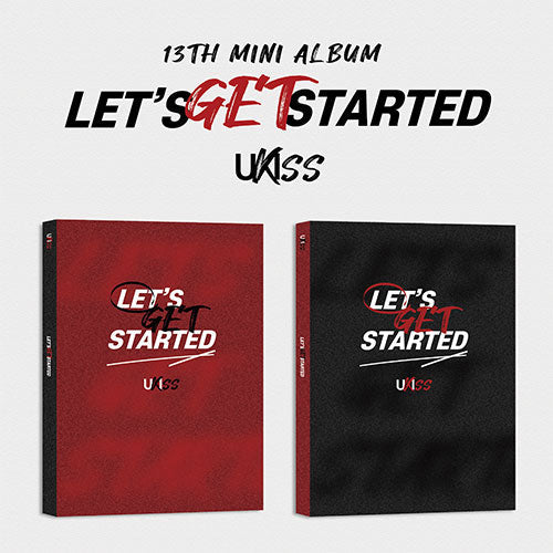 U-KISS - LET'S GET STARTED 13TH MINI ALBUM RANDOM - COKODIVE