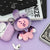 BT21 - ANGEL & VILLAIN VILLAIN PLUSH KEYRING