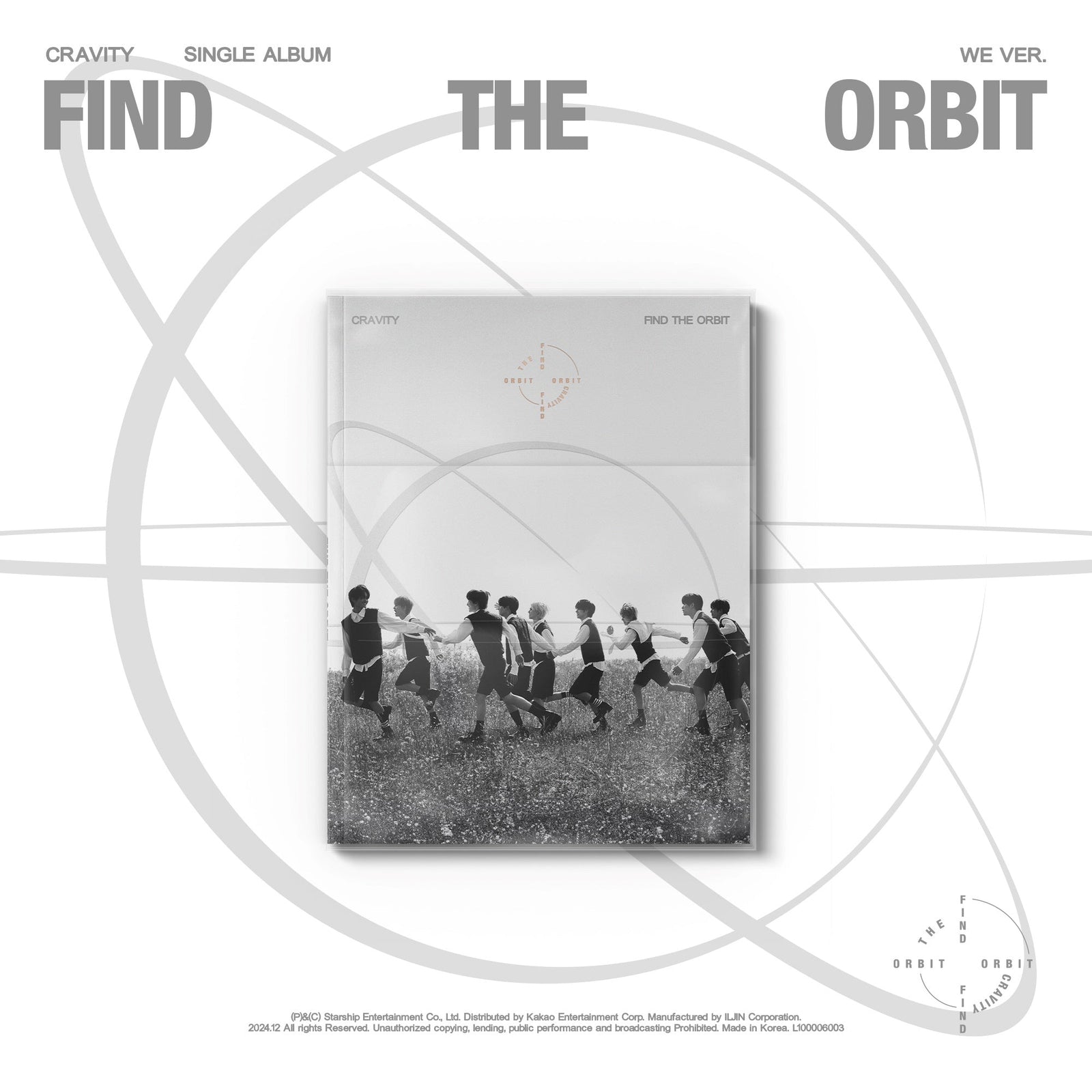 CRAVITY - FIND THE ORBIT SINGLE ALBUM WE VER