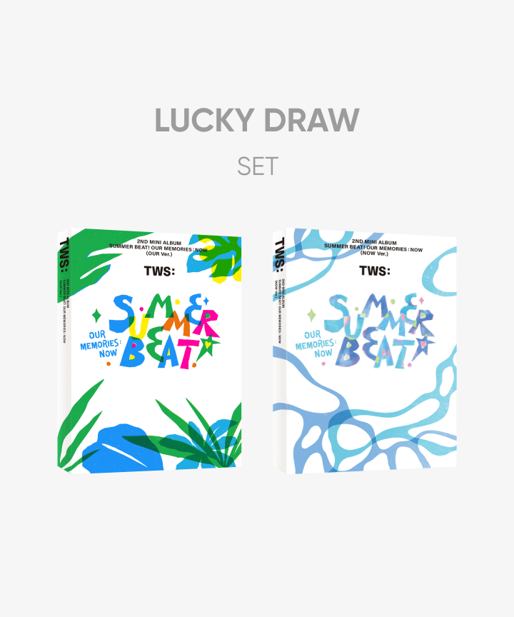 TWS - SUMMER BEAT! 2ND MINI ALBUM LUCKY DRAW EVENT WEVERSE SHOP PHOTOBOOK SET - COKODIVE