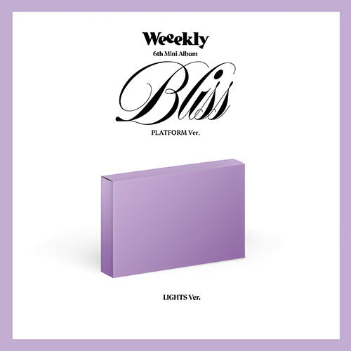 WEEEKLY - BLISS 6TH MINI ALBUM PLATFORM LIGHTS VER - COKODIVE