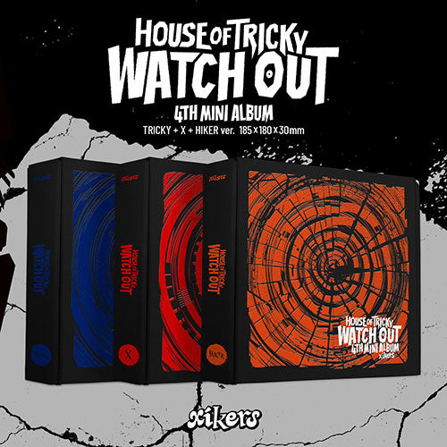 XIKERS - HOUSE OF TRICKY : WATCH OUT 4TH MINI ALBUM PHOTOBOOK RANDOM - COKODIVE