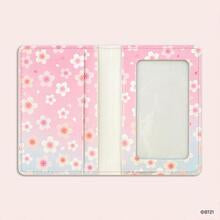 BT21 - CHERRY BLOSSOM LEATHER PATCH CARD CASE COOKY - COKODIVE