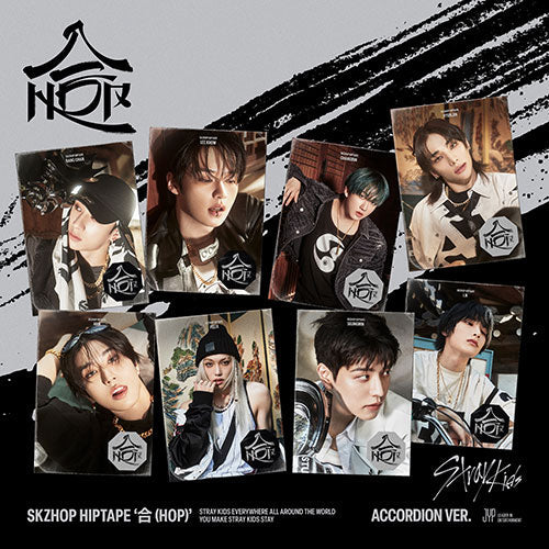 STRAY KIDS - SKZHOP HIPTAPE HOP ALBUM APPLEMUSIC GIFT ACCORDION VER RANDOM