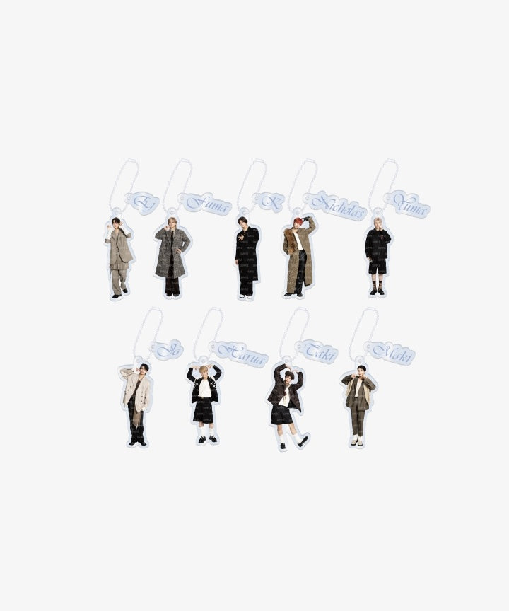 &amp;TEAM - YUKIAKARI 2ND ALBUM OFFICIAL MD ACRYLIC CHARM - COKODIVE