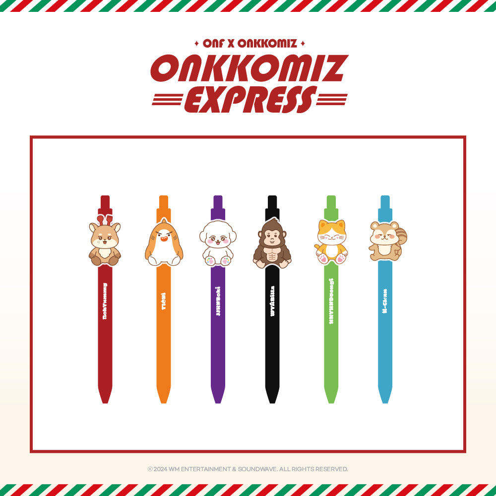 ONF - ONKKOMIZ EXPRESS ONF X ONKKOMIZ POP UP STORE OFFICIAL MD ACRYLIC GEL PEN - COKODIVE