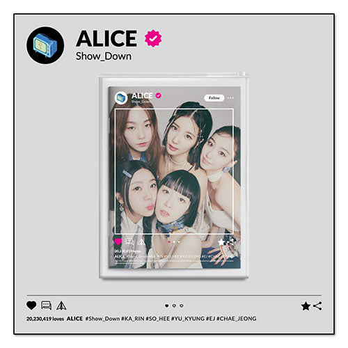 ALICE - SHOW DOWN 2ND SINGLE ALBUM - COKODIVE