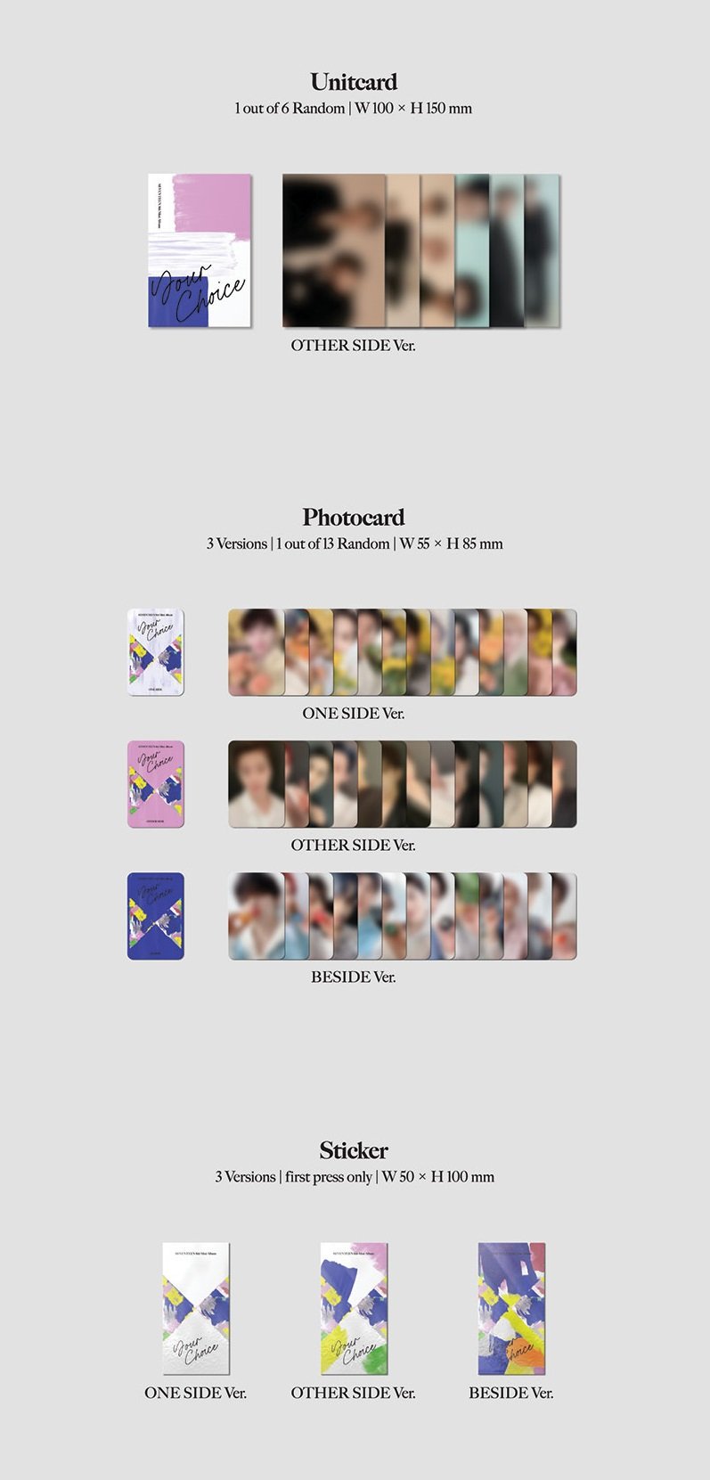 Apple Music SEVENTEEN - 8TH MINI ALBUM [YOUR CHOICE]