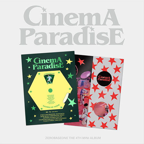 ZEROBASEONE - CINEMA PARADISE THE 4TH MINI ALBUM PHOTOBOOK RANDOM