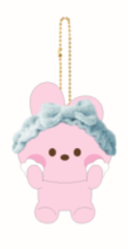 BT21 MININI BATH TIME PLUSH KEY RING - COKODIVE