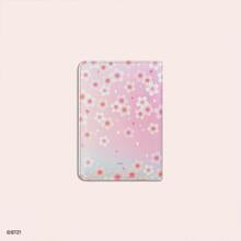 BT21 - CHERRY BLOSSOM LEATHER PATCH CARD CASE COOKY - COKODIVE