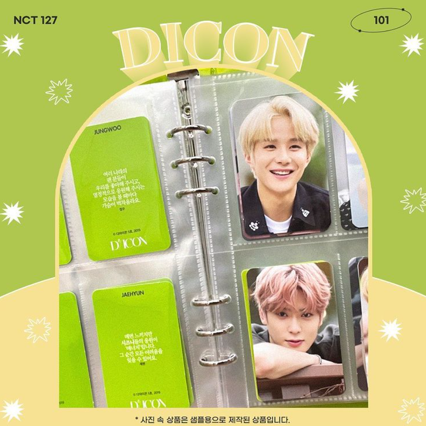 DEOKWON DICON PHOTOCARD CUSTOM BOOK