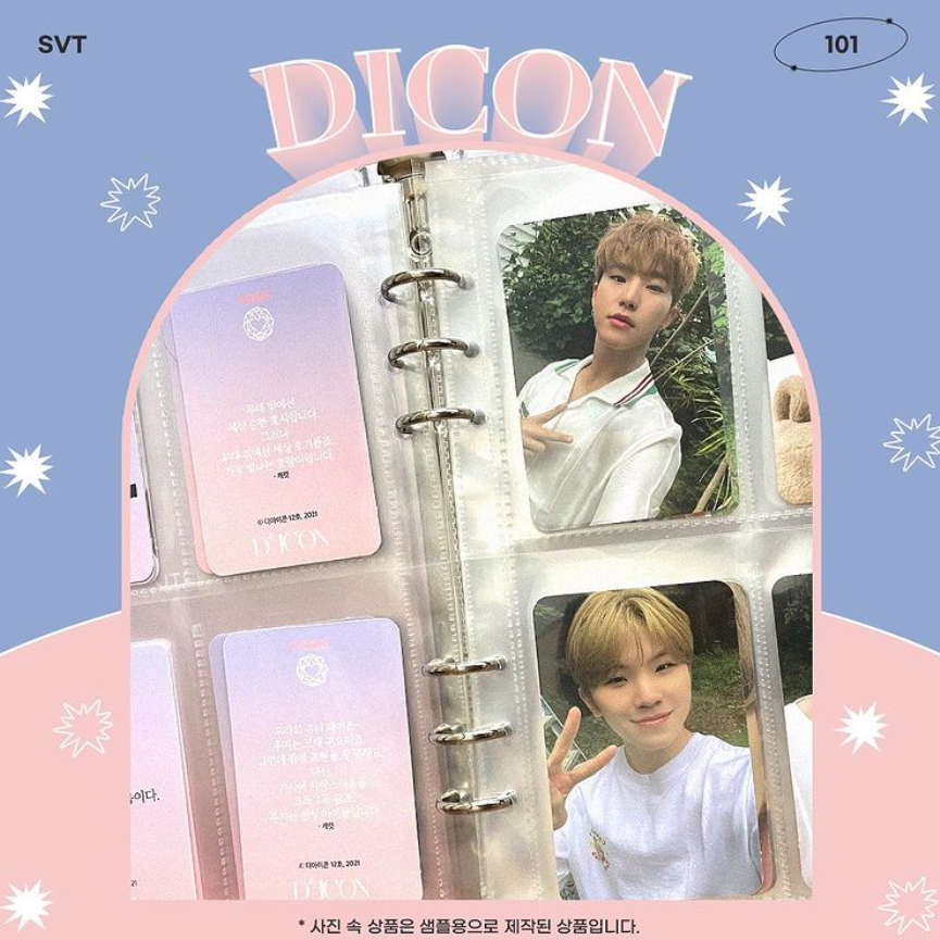 DEOKWON DICON PHOTOCARD CUSTOM BOOK