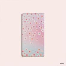 BT21 - CHERRY BLOSSOM LEATHER PATCH PASSPORT COVER S RJ - COKODIVE