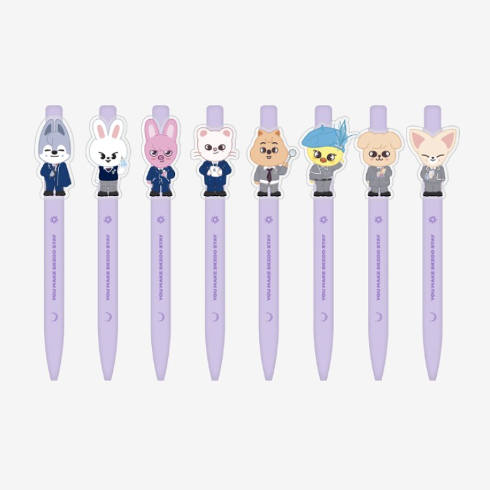 STRAY KIDS - SKZ&#39;S MAGIC SCHOOL OFFICIAL MD SKZOO CHARACTER GEL PEN - COKODIVE