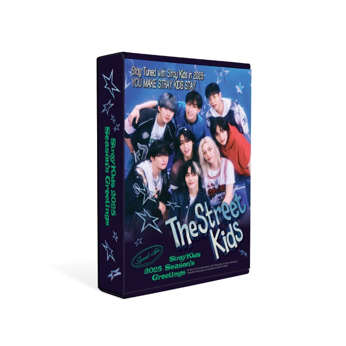 STRAY KIDS - THE STREET KIDS 2025 SEASON&#39;S GREETINGS JYPSHOP GIFT - COKODIVE