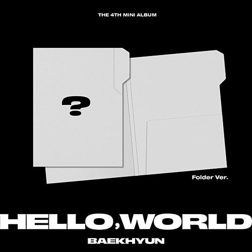 BAEKHYUN - HELLO, WORLD 4TH MINI ALBUM FOLDER VER - COKODIVE