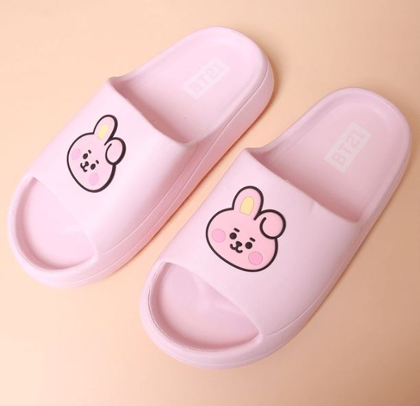 HAPPY FUR CHARACTER MD COOKY / 230 BT21 BABY JOY SLIPPERS