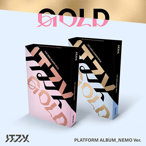 ITZY - GOLD 2ND ALBUM PLATFORM NEMO RANDOM