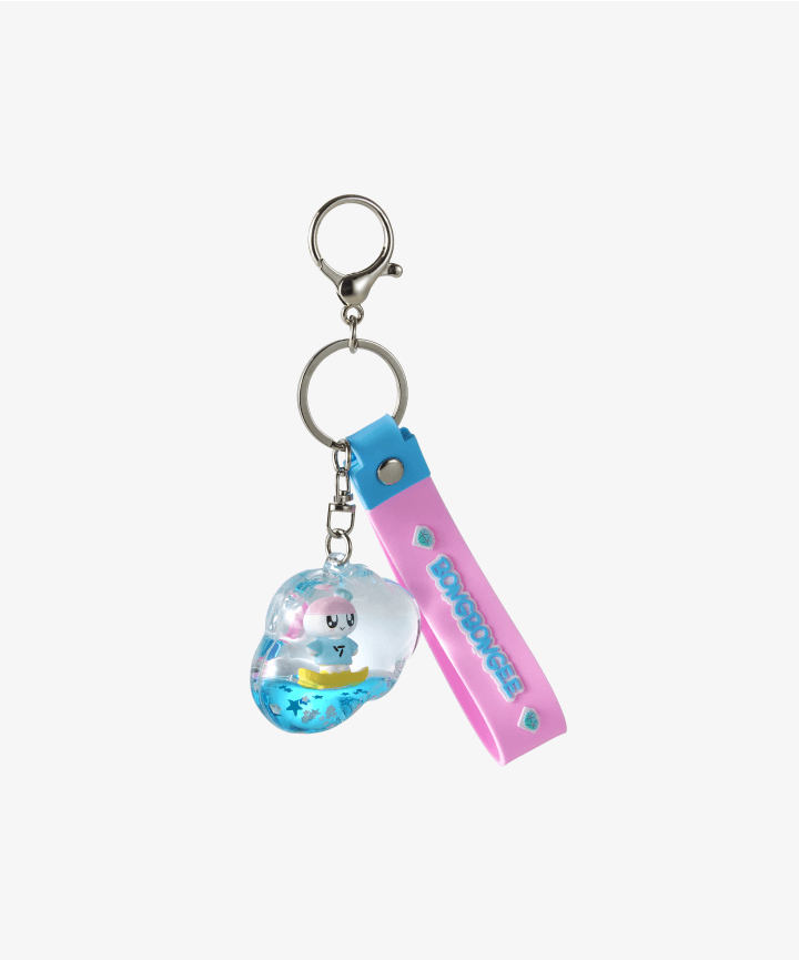 SEVENTEEN - TOUR &#39;FOLLOW&#39; AGAIN TO INCHEON OFFICIAL MD BONGBONGEE WATER BALL KEYRING - COKODIVE