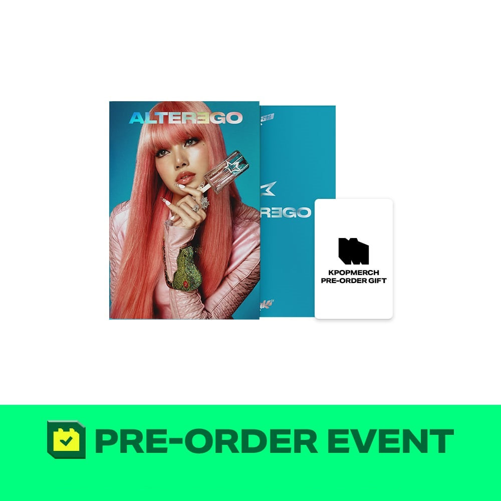 LISA - ALTER EGO SOLO DEBUT ALBUM KPOPMERCH GIFT PHOTOBOOK KIKI VER