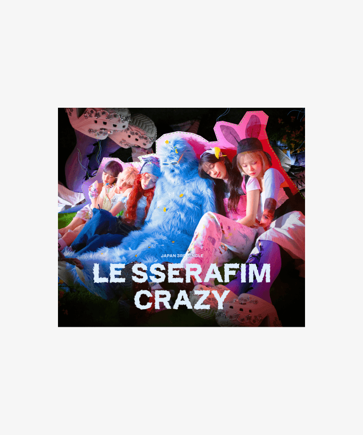 LE SSERAFIM - CRAZY JAPAN 3RD SINGLE ALBUM LIMITED EDITION A - COKODIVE