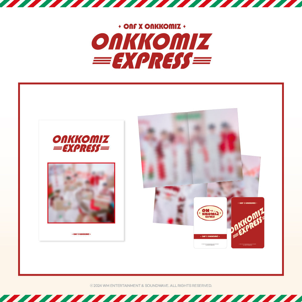 ONF - ONKKOMIZ EXPRESS ONF X ONKKOMIZ POP UP STORE OFFICIAL MD MINI PHOTOBOOK - COKODIVE