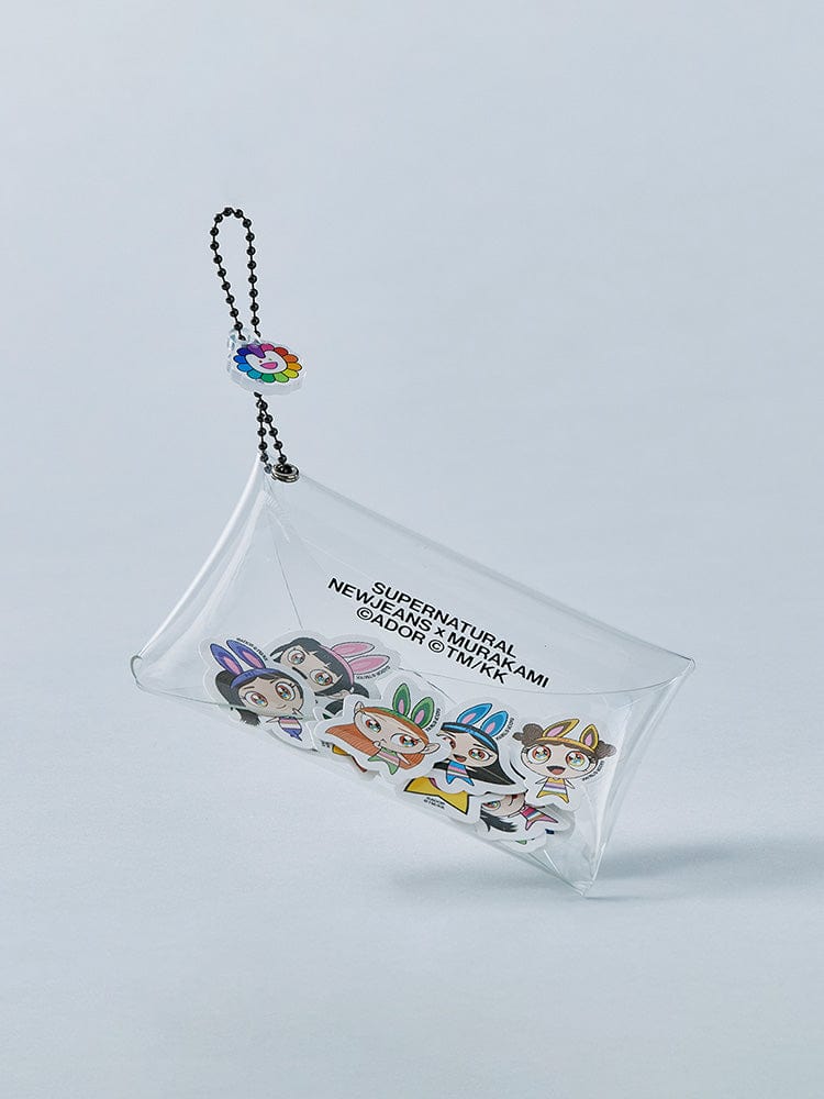 NEWJEANS - NEWJEANS X MURAKAMI OFFICIAL MD PVC STICKER PACK - COKODIVE