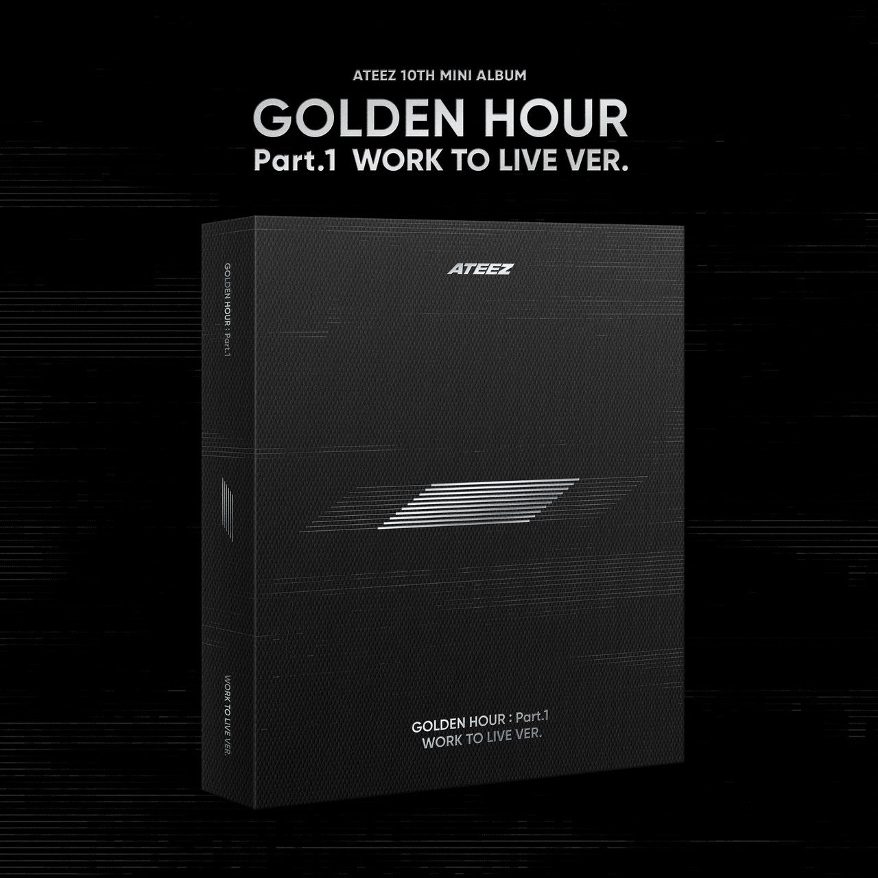 ATEEZ - GOLDEN HOUR : PART.1 10TH MINI ALBUM WORK TO LIVE VER - COKODIVE