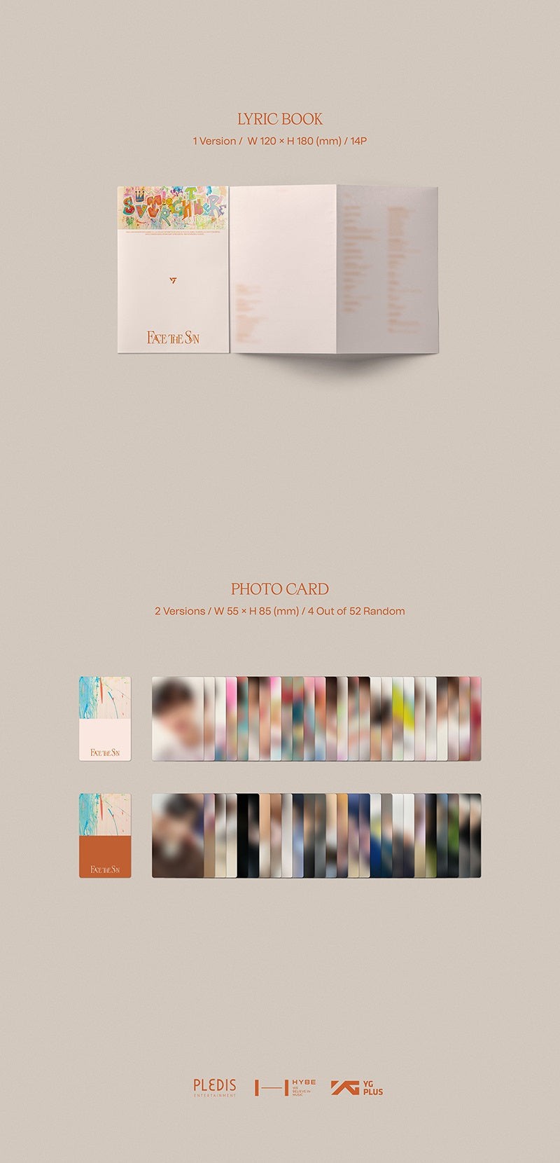 [PR] Apple Music ALBUM RANDOM COVER SEVENTEEN - 4TH FULL ALBUM FACE THE SUN (CARAT VER.)