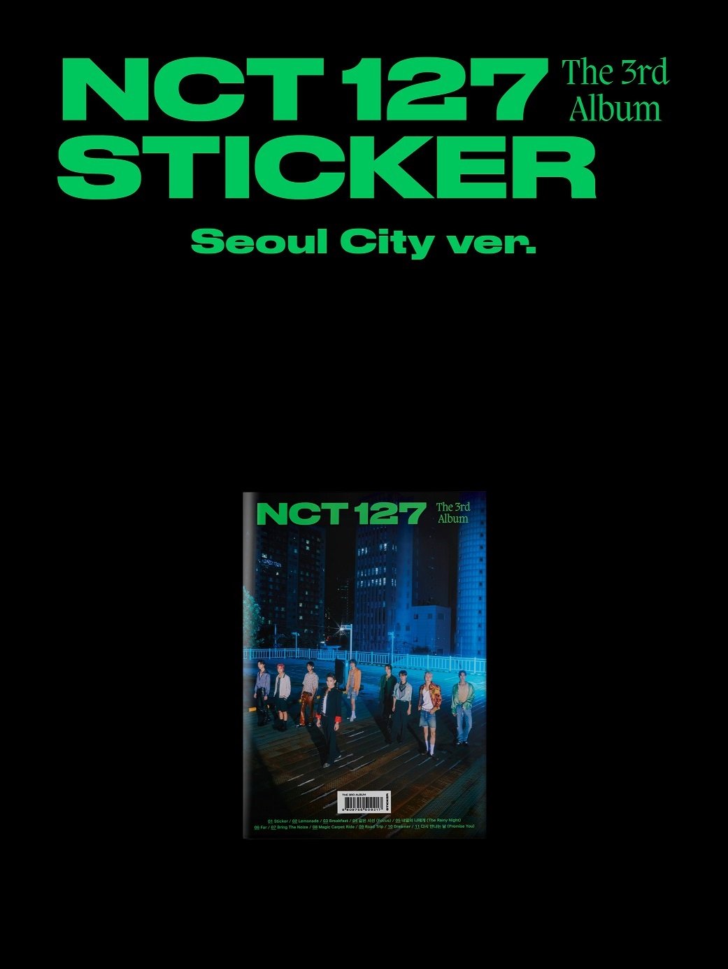 [PR] Apple Music [PRE-ORDER] NCT 127 - 3RD FULL ALBUM STICKER SEOUL CITY VER.