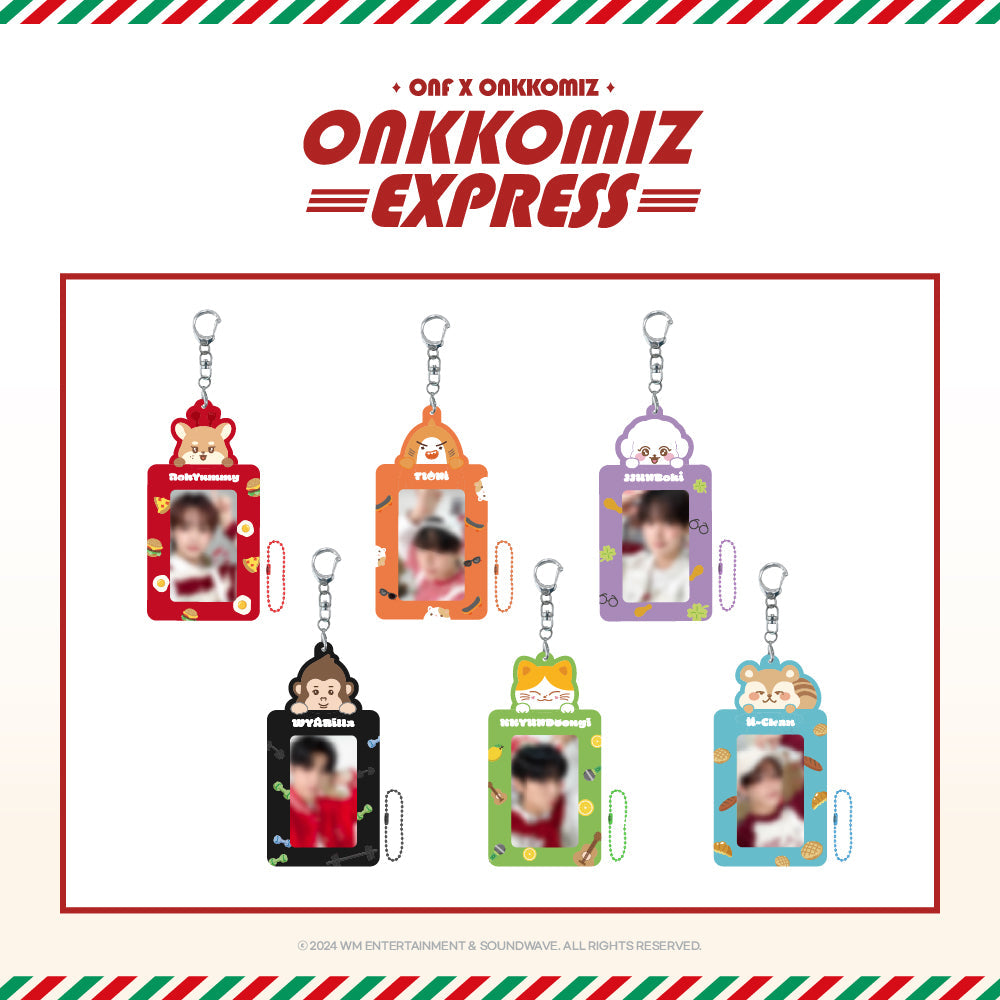 ONF - ONKKOMIZ EXPRESS ONF X ONKKOMIZ POP UP STORE OFFICIAL MD PVC PHOTO CARD HOLDER - COKODIVE