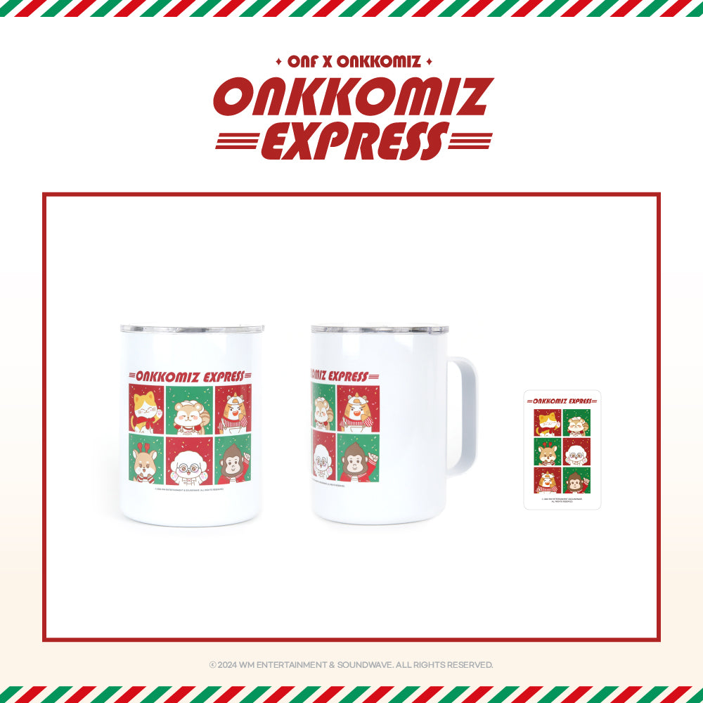 ONF - ONKKOMIZ EXPRESS ONF X ONKKOMIZ POP UP STORE OFFICIAL MD STAINLESS MUG - COKODIVE