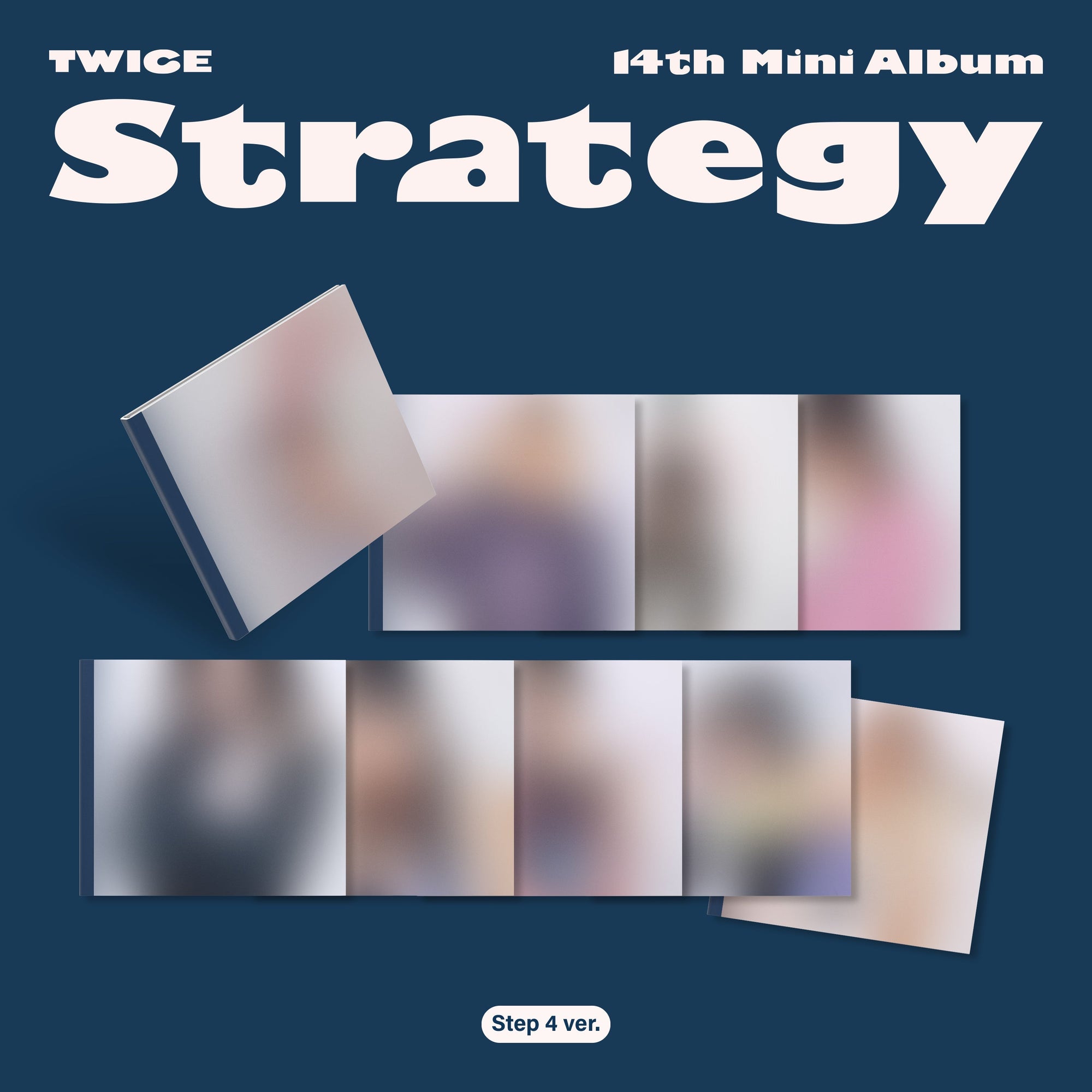 TWICE - STRATEGY 14TH MINI ALBUM STEP 4 VER RANDOM - COKODIVE