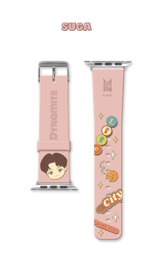 TWS 38 & 40mm Band / SUGA BTS - TINYTAN DYNAMITE APPLE WATCH STRAP