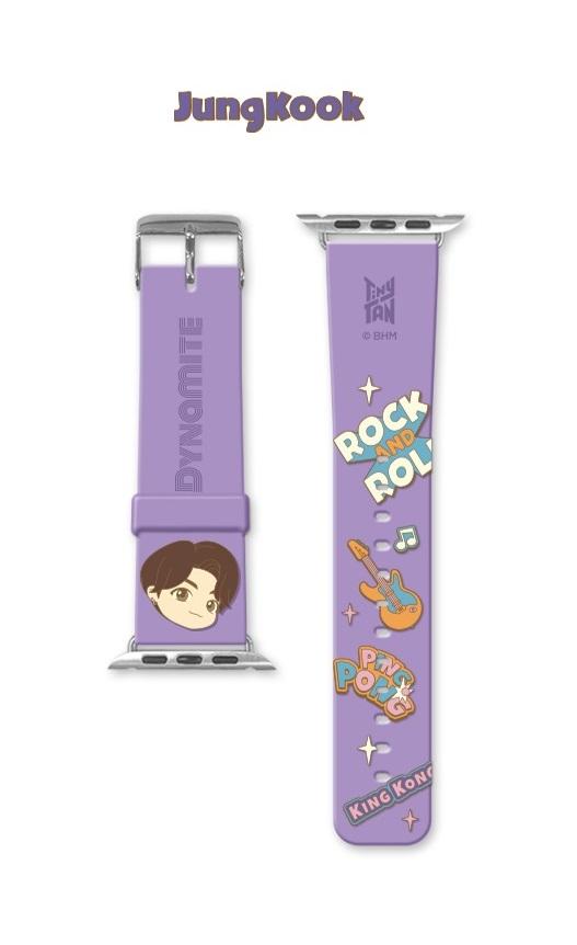 TWS BTS - TINYTAN DYNAMITE APPLE WATCH STRAP