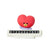 TWS CHARACTER MD TATA BT21 MININI CAR FIGURE PHONE NUMBER PLATE